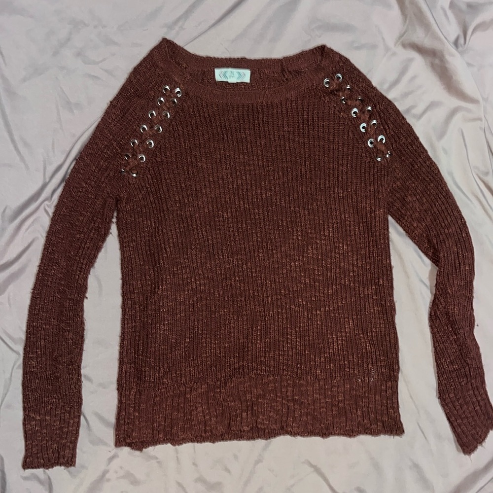 Pink Rose Sweater